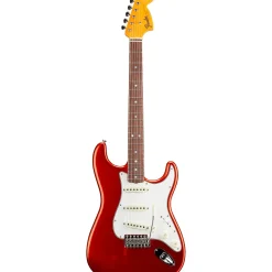 Fender Custom Shop '66 Stratocaster Deluxe Closet Classic Electric Guitar Faded Aged Candy Apple Red