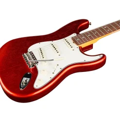 Fender Custom Shop '66 Stratocaster Deluxe Closet Classic Electric Guitar Faded Aged Candy Apple Red