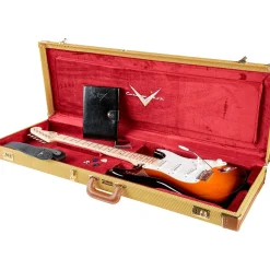 Fender Custom Shop 1969 Stratocaster Journeyman Relic Electric Guitar Masterbuilt by Greg Fessler Aztec Gold