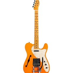 Fender Custom Shop '68 Telecaster Thinline Journeyman Relic Vintage Kalamazoo Mahogany Electric Guitar Aged Natural