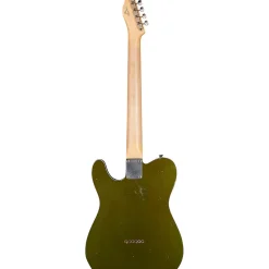Fender Custom Shop 1963 Telecaster Custom Journeyman Relic Electric Guitar Masterbuilt by Paul Waller Aged Cadillac Green
