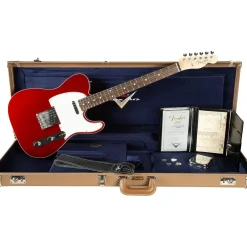 Fender Custom Shop 1963 Telecaster Custom Journeyman Relic Electric Guitar Masterbuilt by Paul Waller Aged Cadillac Green