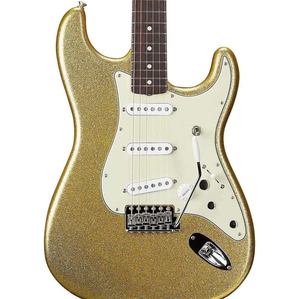 Fender Custom Shop Dick Dale Signature Stratocaster NOS Electric Guitar Chartreuse Sparkle