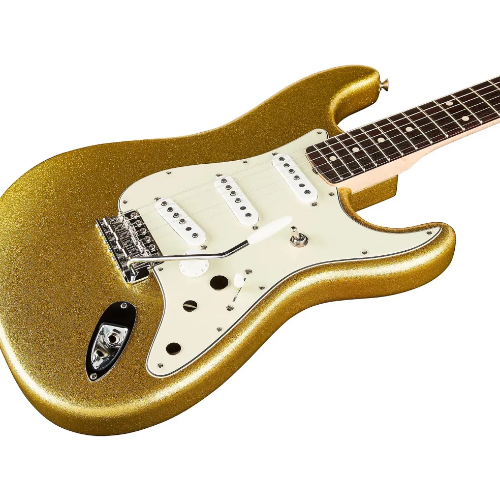 Fender Custom Shop Dick Dale Signature Stratocaster NOS Electric Guitar Chartreuse Sparkle