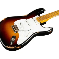 Fender Custom Shop Guitar Center Limited-Edition 70th Anniversary 1954 Stratocaster Relic Electric Guitar Wide Fade 2-Color Sunburst
