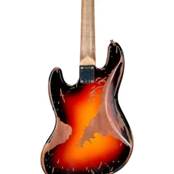 Fender Custom Shop Jaco Pastorius Tribute Relic Jazz Bass 3-Color Sunburst