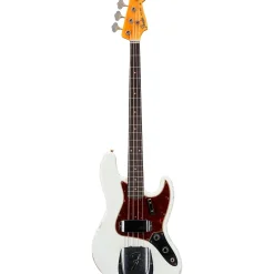 Fender Custom Shop Limited-Edition '60 Precision Bass Relic Aged Olympic White