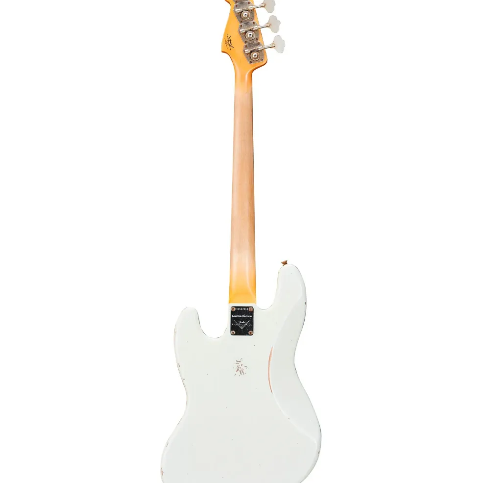 Fender Custom Shop Limited-Edition '60 Precision Bass Relic Aged Olympic White