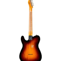 Fender Custom Shop Limited-Edition Blackguard Telecaster Thinline Relic Electric Guitar Wide Fade 2-Color Sunburst