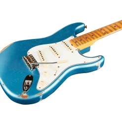Fender Custom Shop Limited-Edition Tomatillo Stratocaster Special Relic Electric Guitar Super Faded Aged Lake Placid Blue