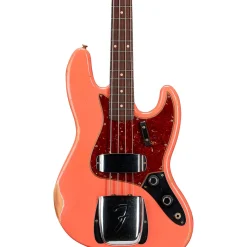 Fender Custom Shop Limited-Edition '60 Jazz Bass Relic Super Faded Aged Tahitian Coral