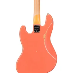 Fender Custom Shop Limited-Edition '60 Jazz Bass Relic Super Faded Aged Tahitian Coral