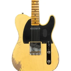 Fender Custom Shop Limited-Edition '53 Telecaster Heavy Relic Electric Guitar Aged Nocaster Blonde