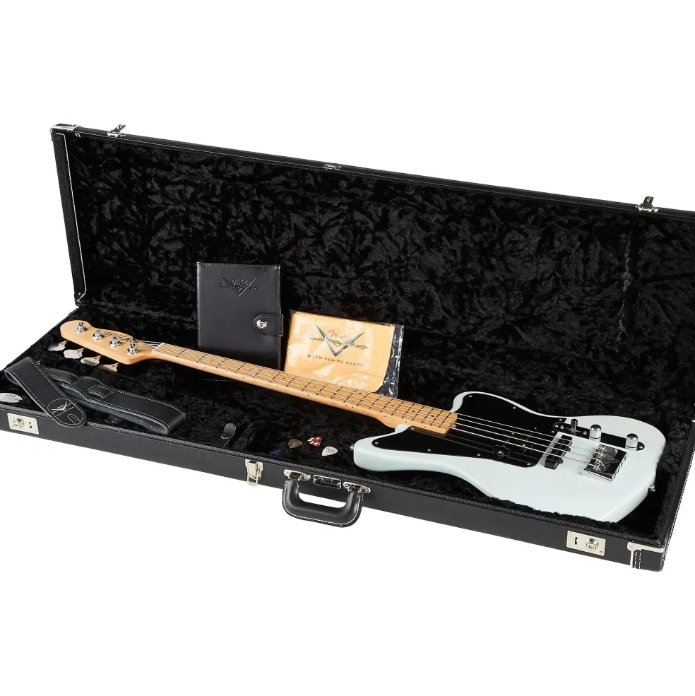 Fender Custom Shop Masterbuilt Jason Smith Offset Telecaster Bass Lush Closet Classic Faded Aged Sonic Blue
