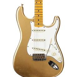 Fender Custom Shop Postmodern Stratocaster Journeyman Relic Maple Fingerboard Electric Guitar Aztec Gold