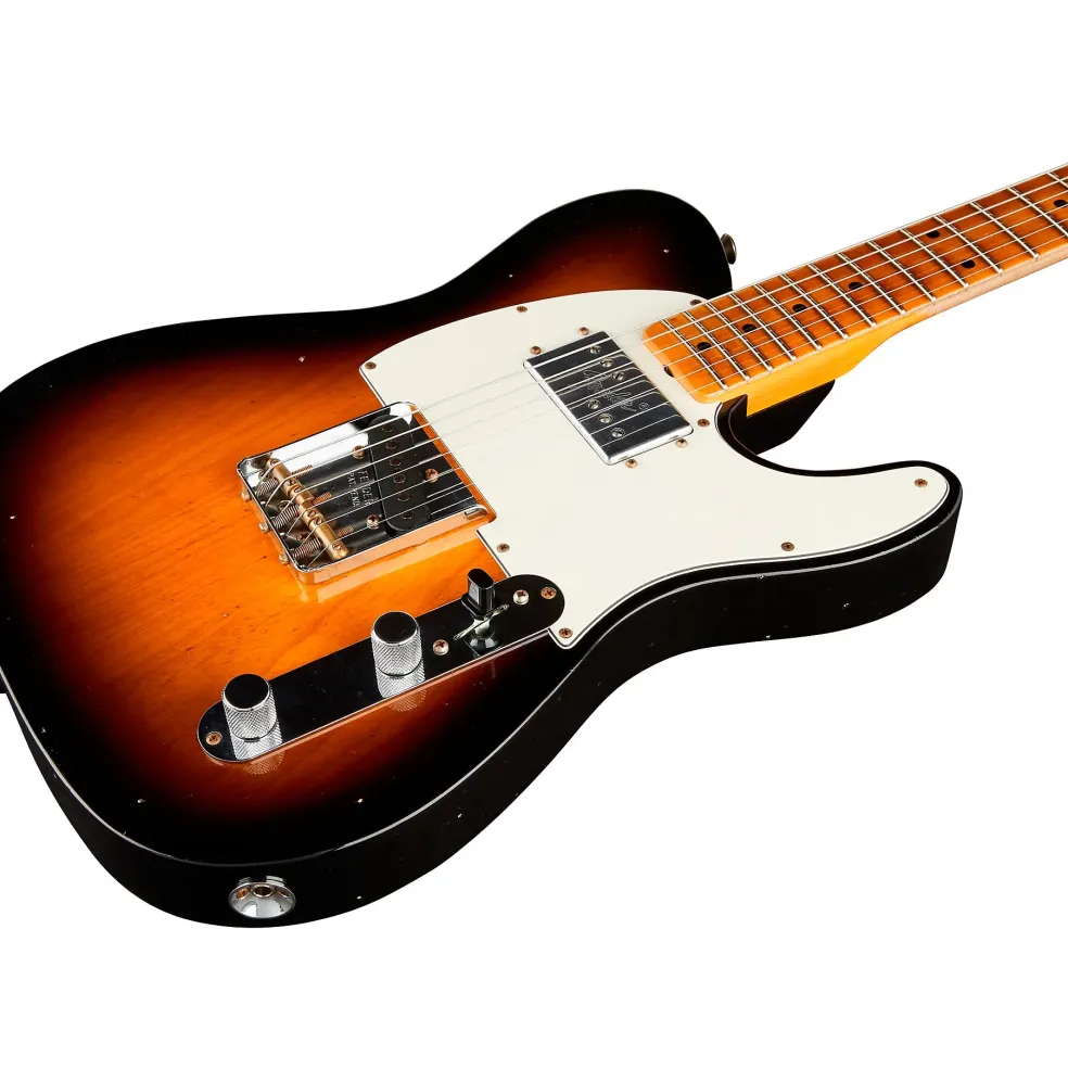 Fender Custom Shop Postmodern Telecaster Journeyman Relic Electric Guitar 2-Color Sunburst