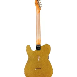 Fender Custom Shop '60s Custom Telecaster Thinline Relic Limited-Edition Electric Guitar Chartreuse Sparkle