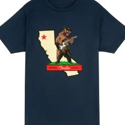 Fender Fender Rocks Cali T-Shirt X Large Navy