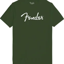 Fender Logo T-Shirt X Large Green