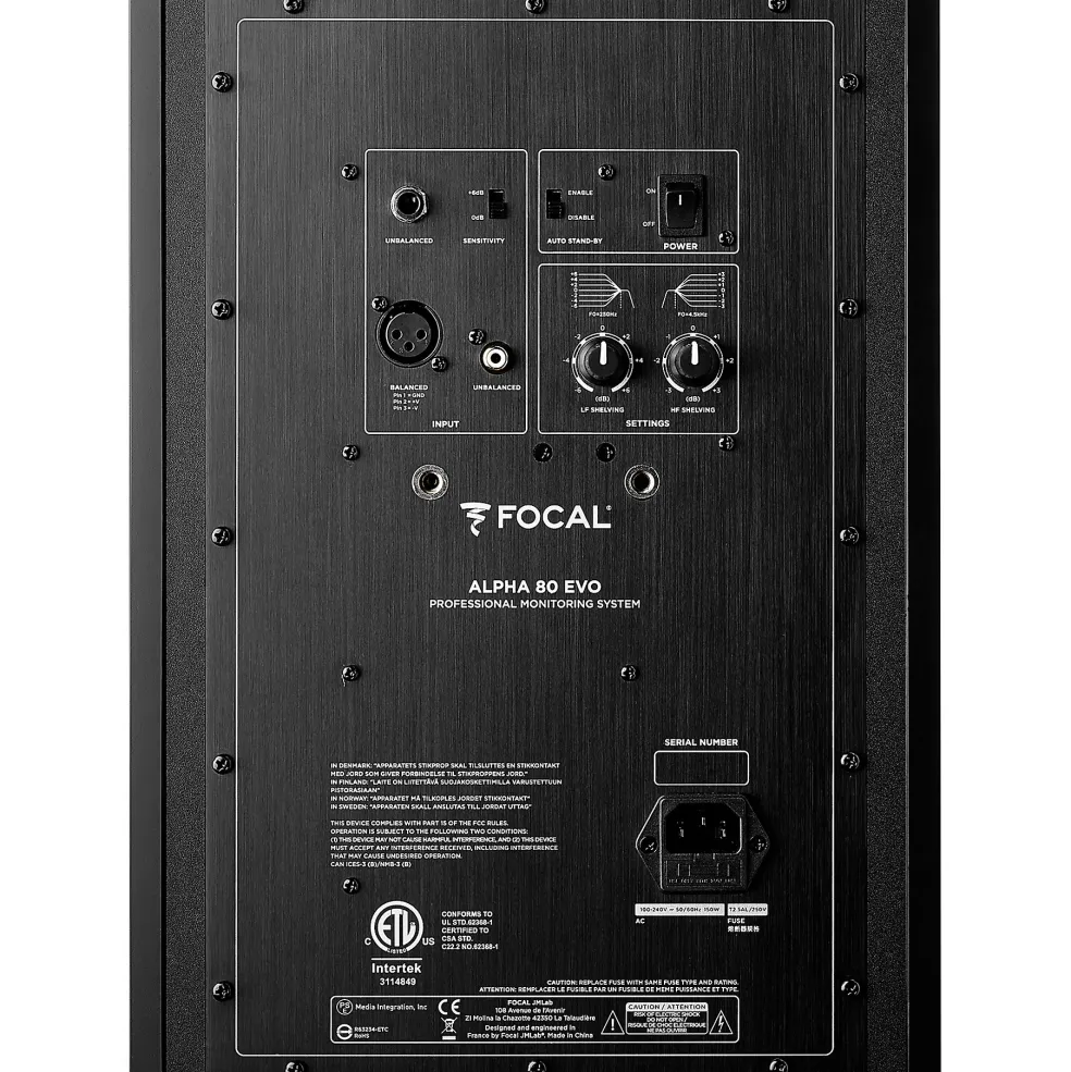 Focal Alpha 80 Evo 8" Powered Studio Monitor (Each)