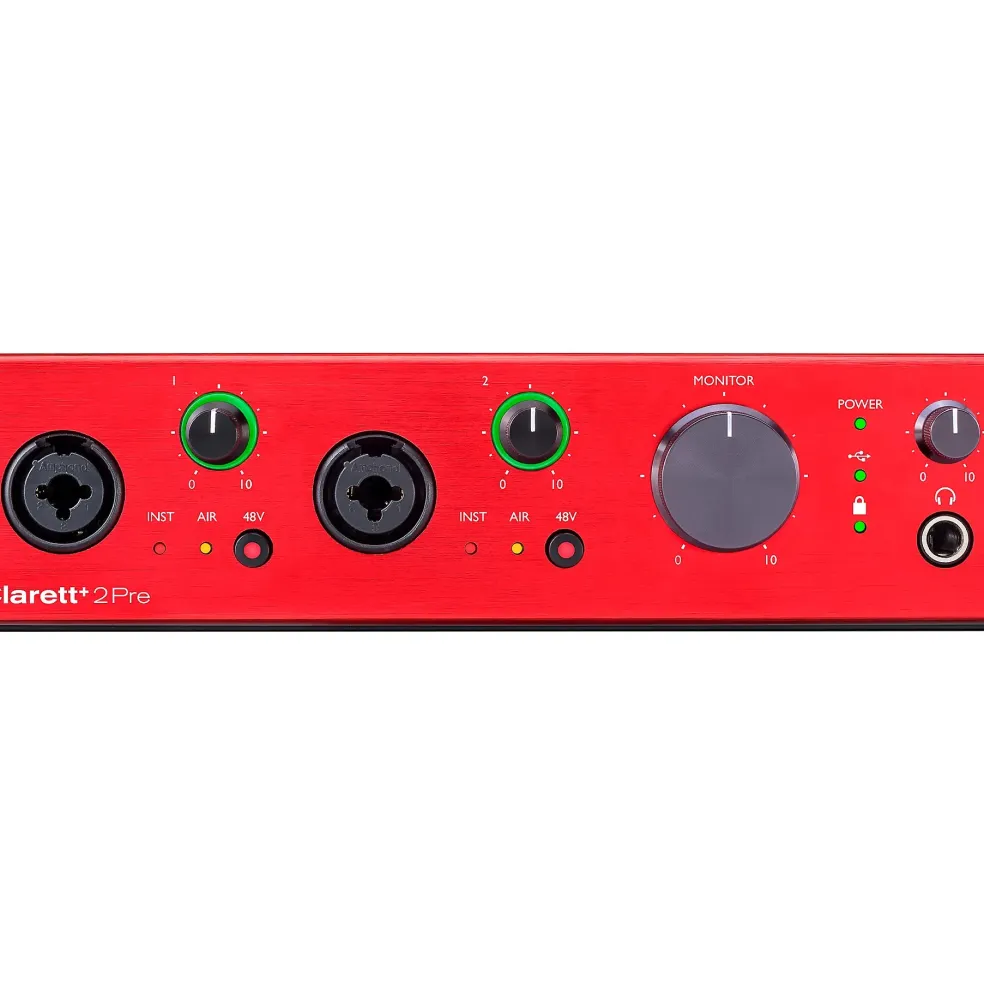 Focusrite Clarett+ 2Pre USB Audio Interface