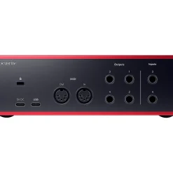 Focusrite 4i4 Gen4 with KRK ROKIT G5 Studio Monitor Pair & S10 Subwoofer (Stands & Cables Included) ROKIT 8