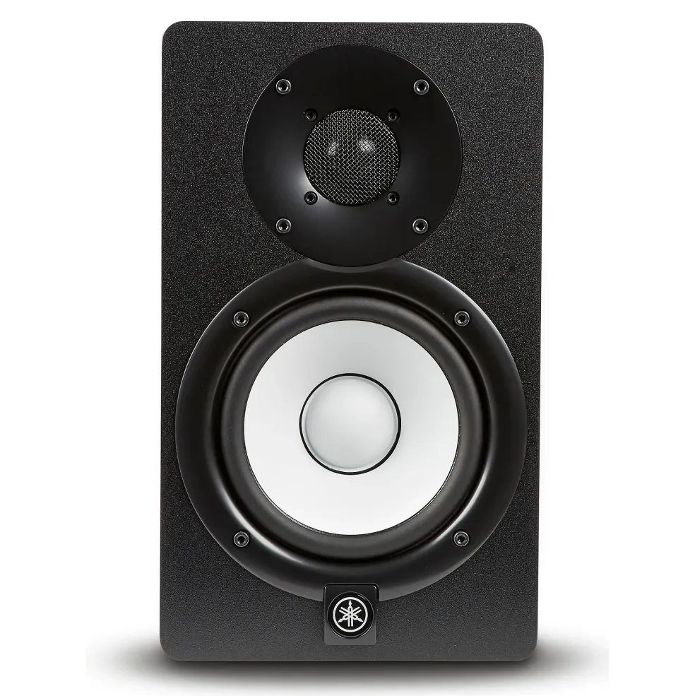 Focusrite Scarlett 2i2 Gen 4 with Yamaha HS Studio Monitor Pair Bundle (Stands & Cables Included) HS5