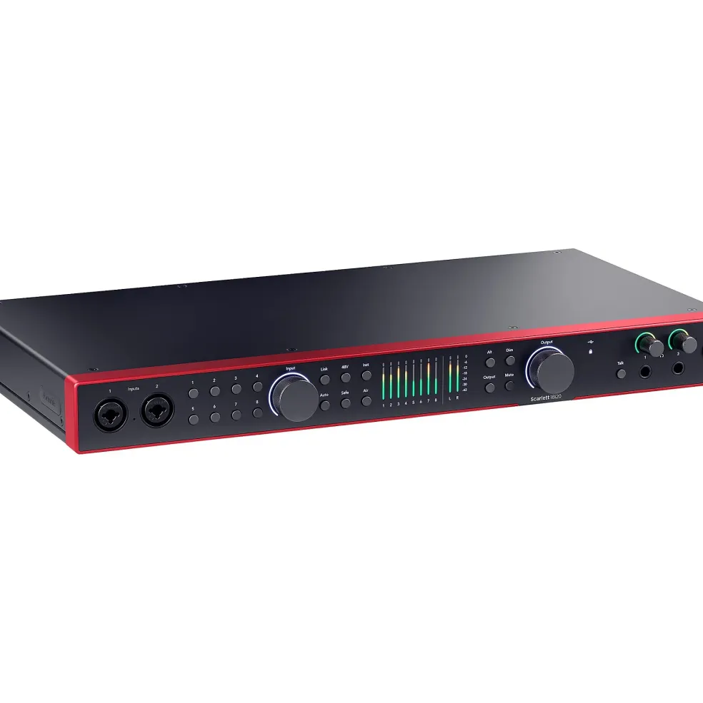 Focusrite Scarlett 18i20 4th Gen 18x20 USB-C Audio Interface
