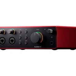 Focusrite Scarlett 4i4 USB-C Audio Interface Gen 4