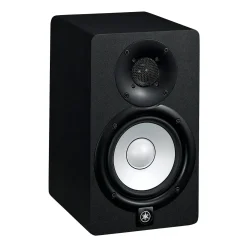 Focusrite Scarlett Solo Gen 4 with Yamaha HS Studio Monitor Pair & HS8S Subwoofer Bundle (Stands & Cables Included) HS5