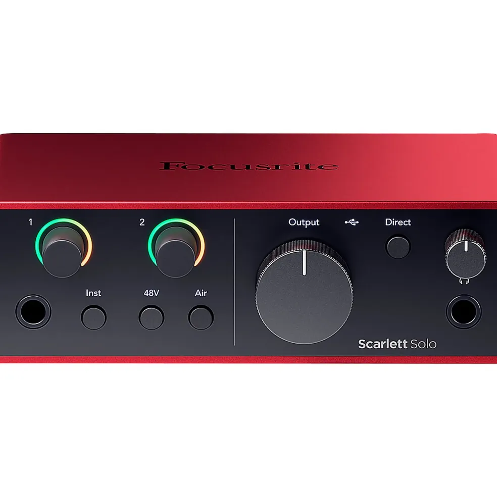 Focusrite Scarlett Solo Studio Pack Gen 4