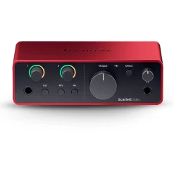 Focusrite Scarlett Solo USB-C Audio Interface Gen 4