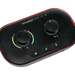 Focusrite Vocaster One Podcasting Interface for Solo Content Creators
