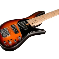 Fodera Emperor 5 Standard Classic Ash Body 5-String Electric Bass Vintage Sunburst