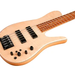 Fodera Imperial 5 Select Natural 5-String Electric Bass Flame Maple