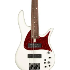 Fodera Monarch 4 Standard Classic Electric Bass Olympic White
