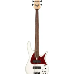Fodera Monarch 4 Standard Classic Electric Bass Olympic White