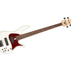 Fodera Monarch 4 Standard Classic Electric Bass Olympic White