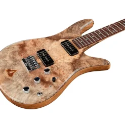 Fodera Monarch P90 2 Electric Guitar Clear Satin Finish
