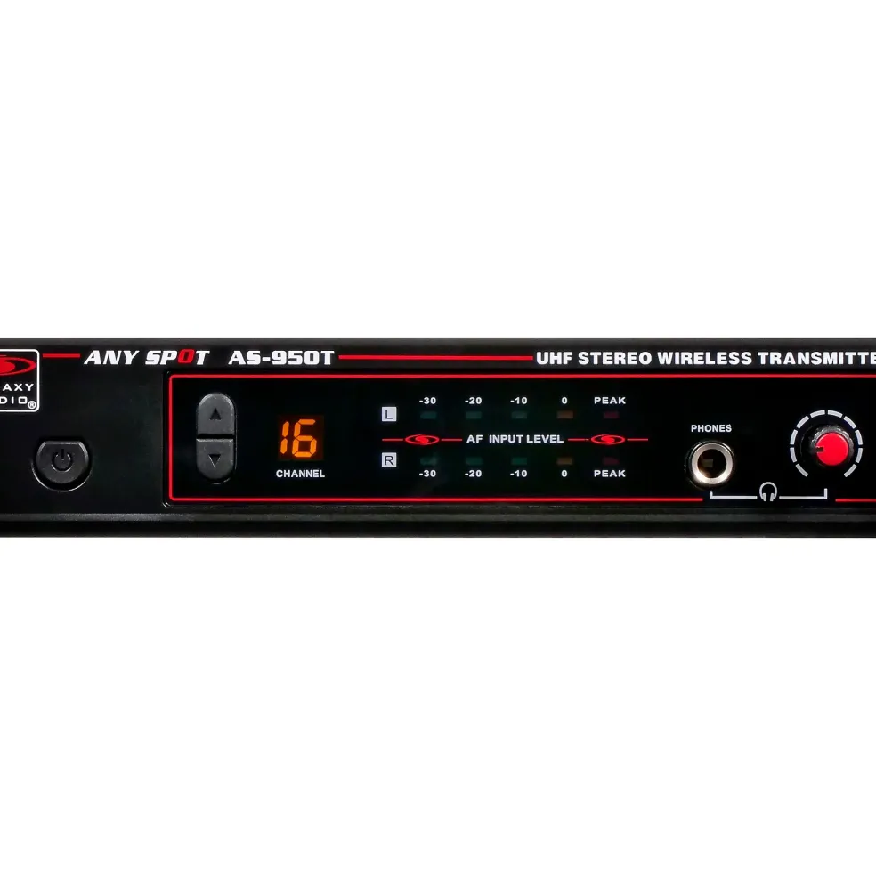 Galaxy Audio AS-950-2 Twin Pack Wireless In-Ear Monitor System Band P2