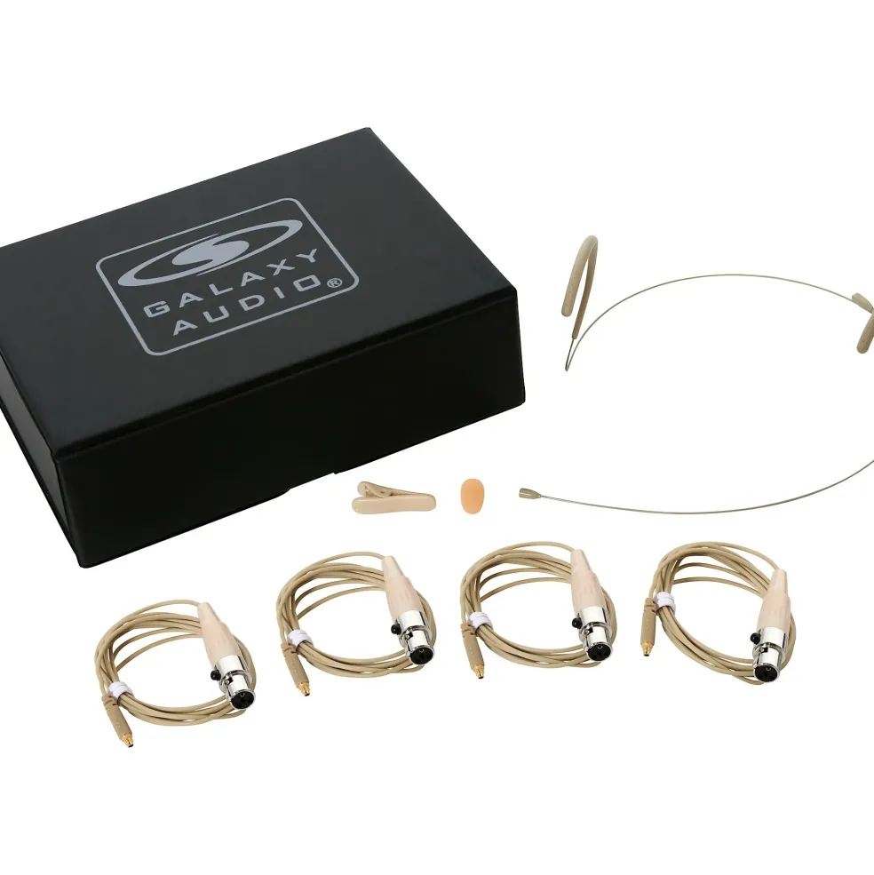 Galaxy Audio HSM8 Beige Omni-Directional Headset Microphone