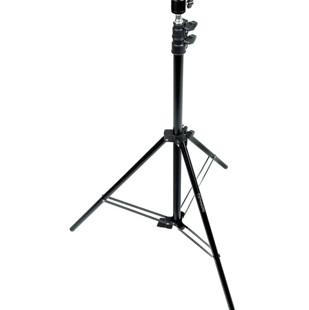 Gator 10" LED Ring Light Stand With Phone Holder & Tripod Base