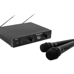 Gem Sound GMW-2 Dual-Channel Wireless Mic System CD