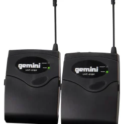 Gemini UHF-04HL 4-Channel Wireless Headset/Lavalier Combo System, 517.6/521.5/533.7/537.2mHz S1234