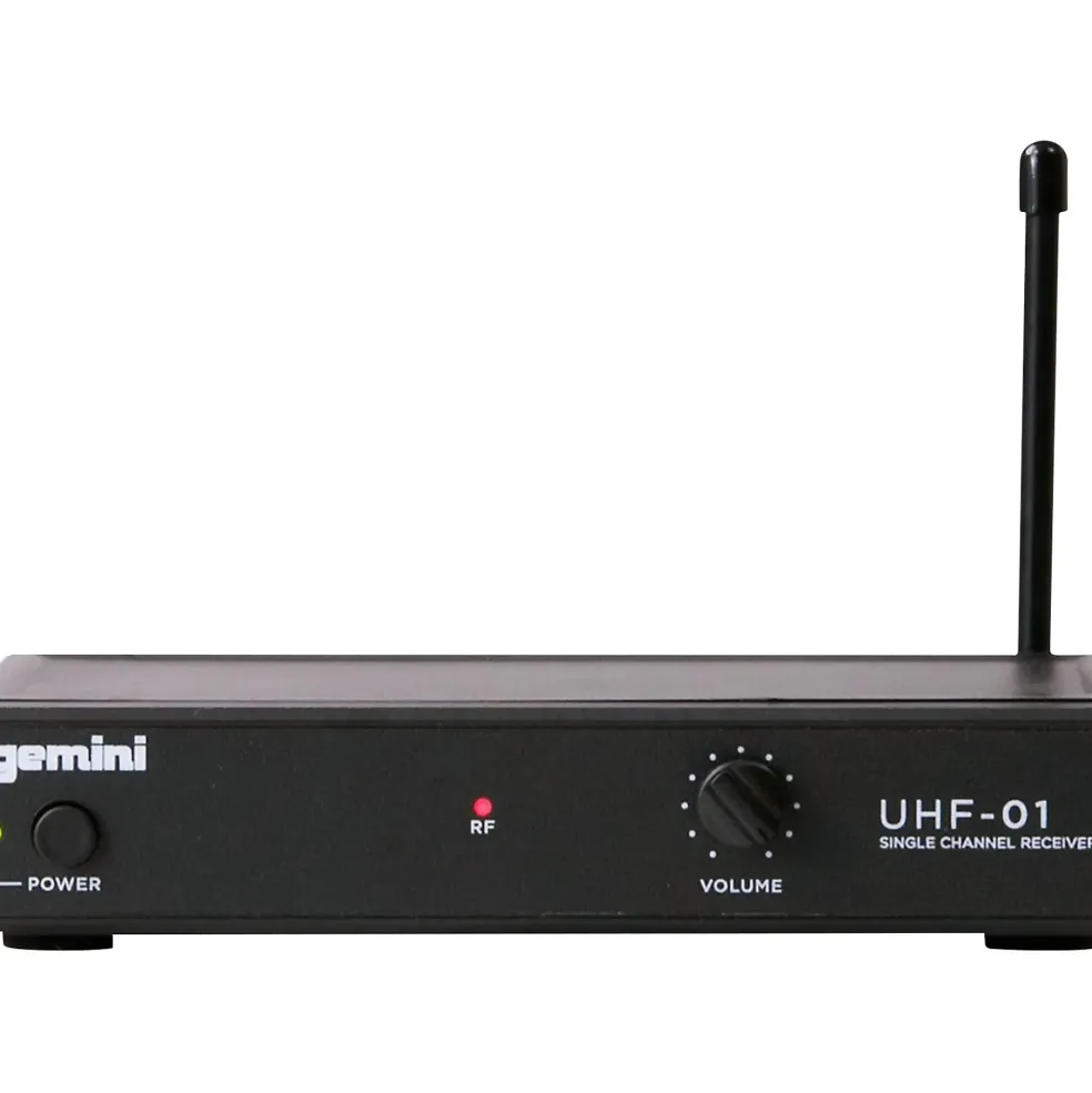 Gemini UHF-01HL Wireless Headset/Lavalier Combo System F3
