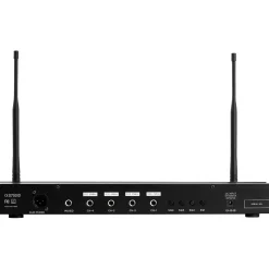Gemini UHF-04M 4-Channel Wireless Handheld Microphone System, 517.6/521.5/533.7/537.2mHz S1234