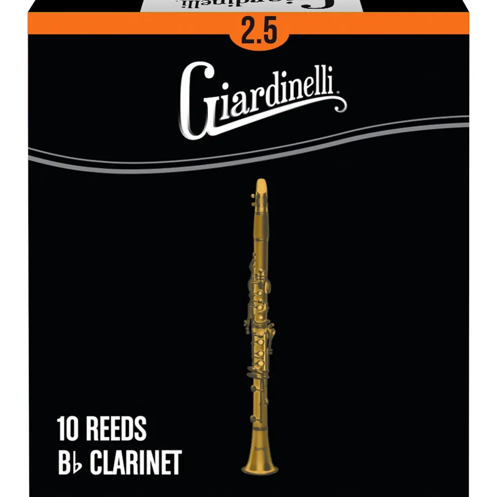Giardinelli Bb Clarinet Reed 10-Pack 2.5