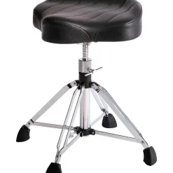 Gibraltar 4-Post Oversized Motorcycle Seat Throne Black