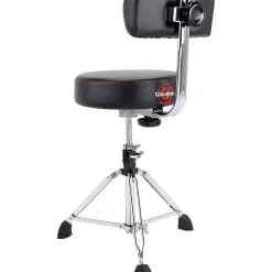 Gibraltar Round Drum Throne with Backrest - 13 in.