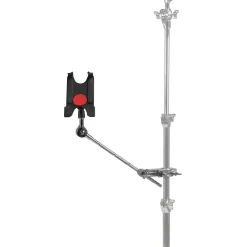Gibraltar Tablet Mount With Long Boom Arm and Crabber Clamp